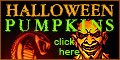 Halloween pumpkins banner