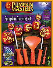 Pumpkin carving kit - Pumpkin Masters edition 2017